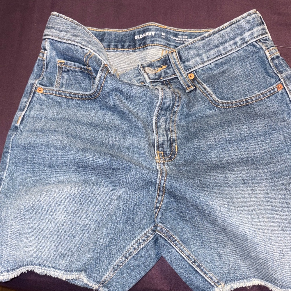 Old Navy Light Blue Denim Shorts